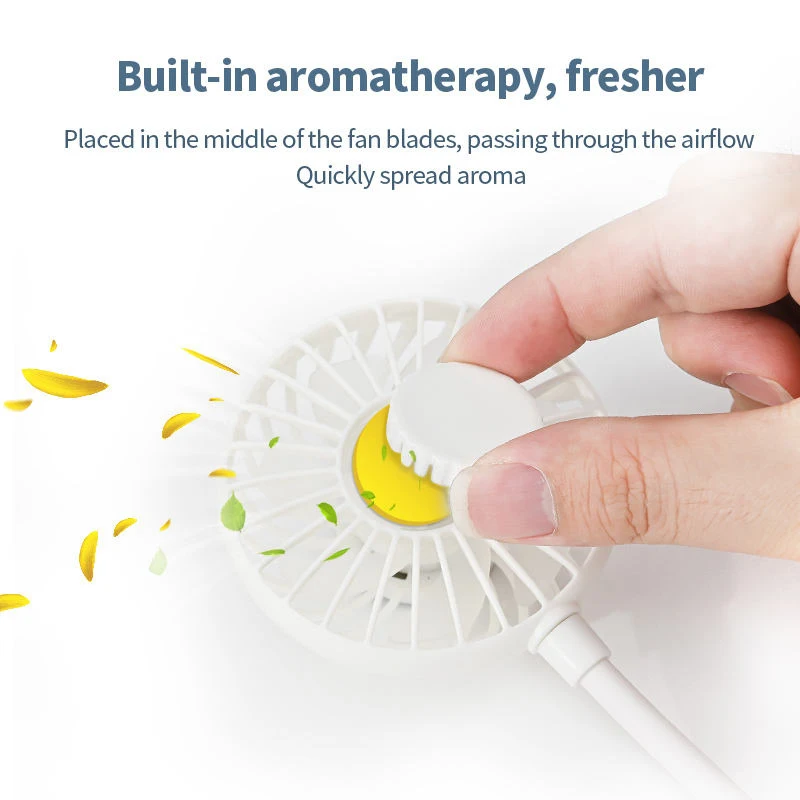 3Pcs Type C Fans Portable Cell Mobile Phone Fan Mini Portable Usb Fan