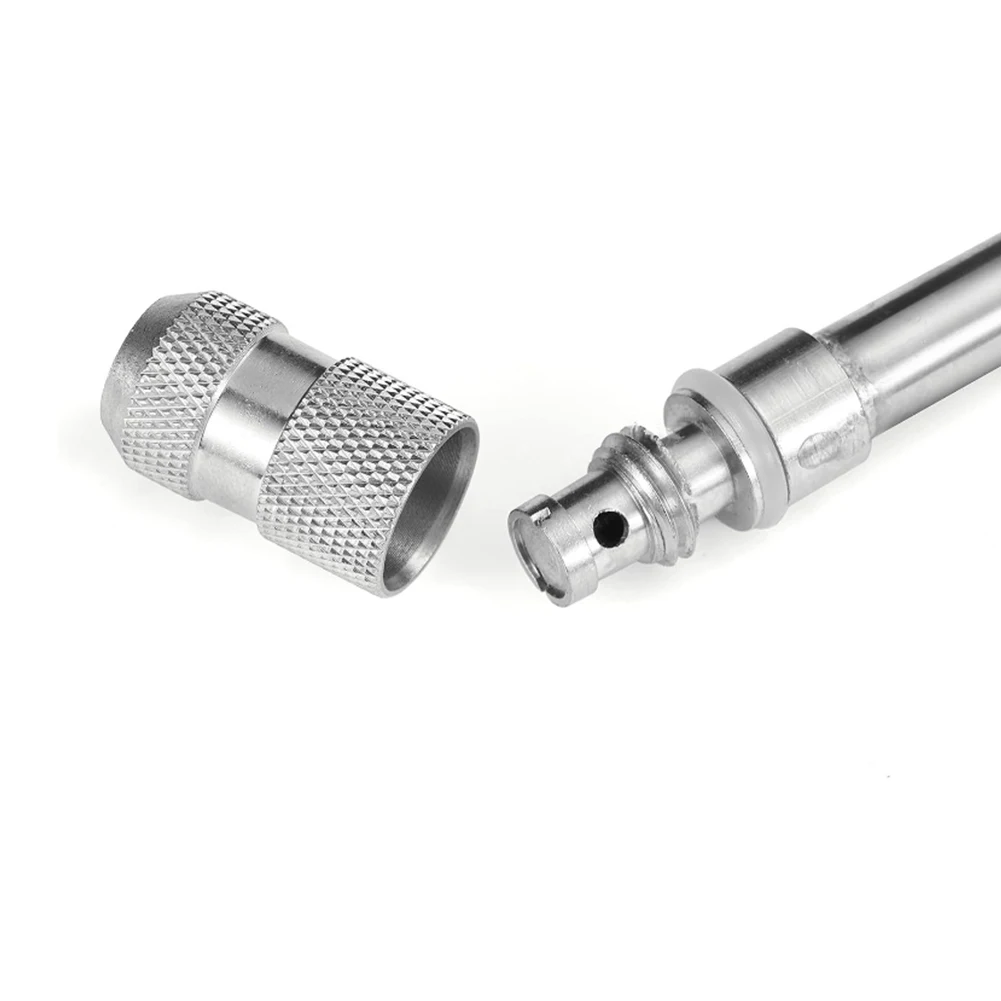 Replacement Outdoor Sprinkler Head 72cm Stainless Steel Spray Bar and 1.2m Hose for Garden Lawn Watering Setup