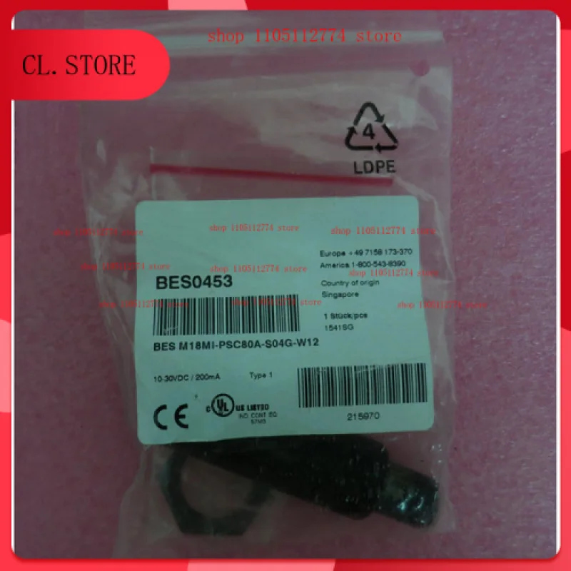 

Для датчиков BALLUFF BES0453 (BES M18MI-PSC80A-S04G-W12), новинка, бесплатная доставка