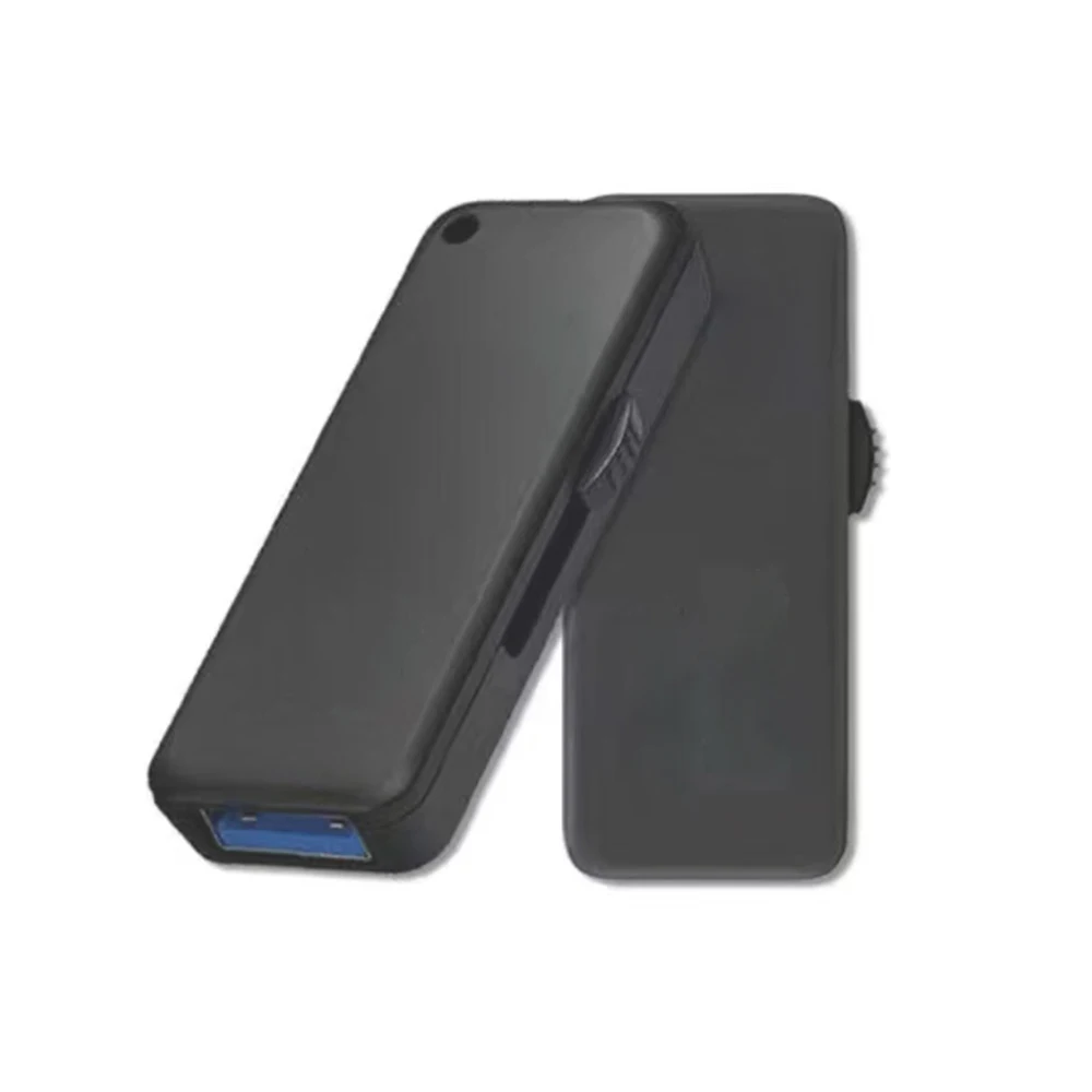 10Pieces No logo Square plastic Push pull type USB Shell they suitable for general PCBA board It is no USB no memory chip
