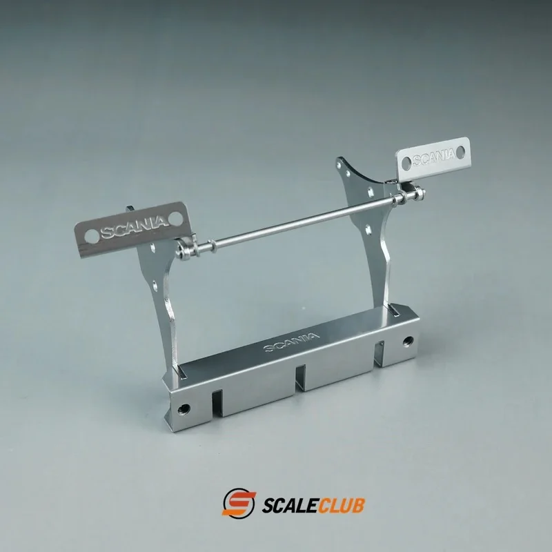 

Scaleclub Model 1/14 Front Swivel Bracket Flip Hinge For Tamiya Lesu For Scania Man Actros Volvo Parts