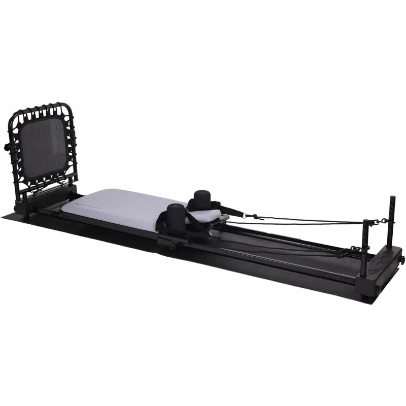 

Foldable Reformer 4420 | Four-Cord Resistance | Free-Form Cardio Rebounder | includes Four Workout DVDs