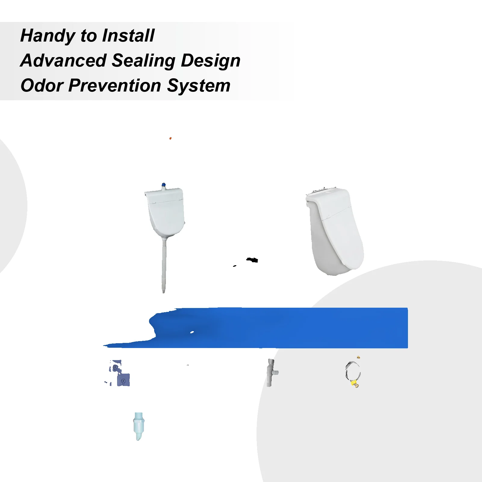 

Уличный писсуар для заднего двора, настенный отводчик мочи для мужчин, писсуар для промывки с крышкой для уличного туалета, мальчиков и детей, кемпинга