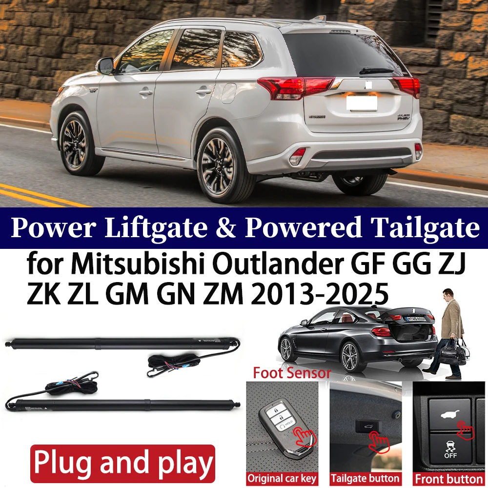 for Mitsubishi Outlander GF GG ZJ ZK ZL GM GN ZM 2013-2025 Car Auto Power Electric Tailgate Liftgate Lift Trunk Closer System