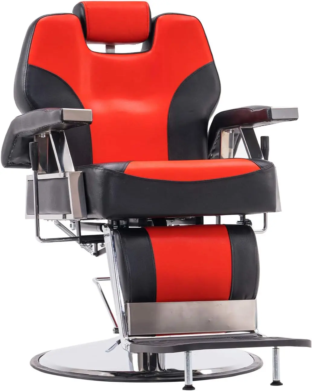 Barberpub Heavy Duty Recline Barber Chair Allzweck-Hydraulik-Salonstuhl für Friseur, Spa, Beauty-Shampoo-Ausrüstung 8706