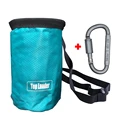 blue bag with hook