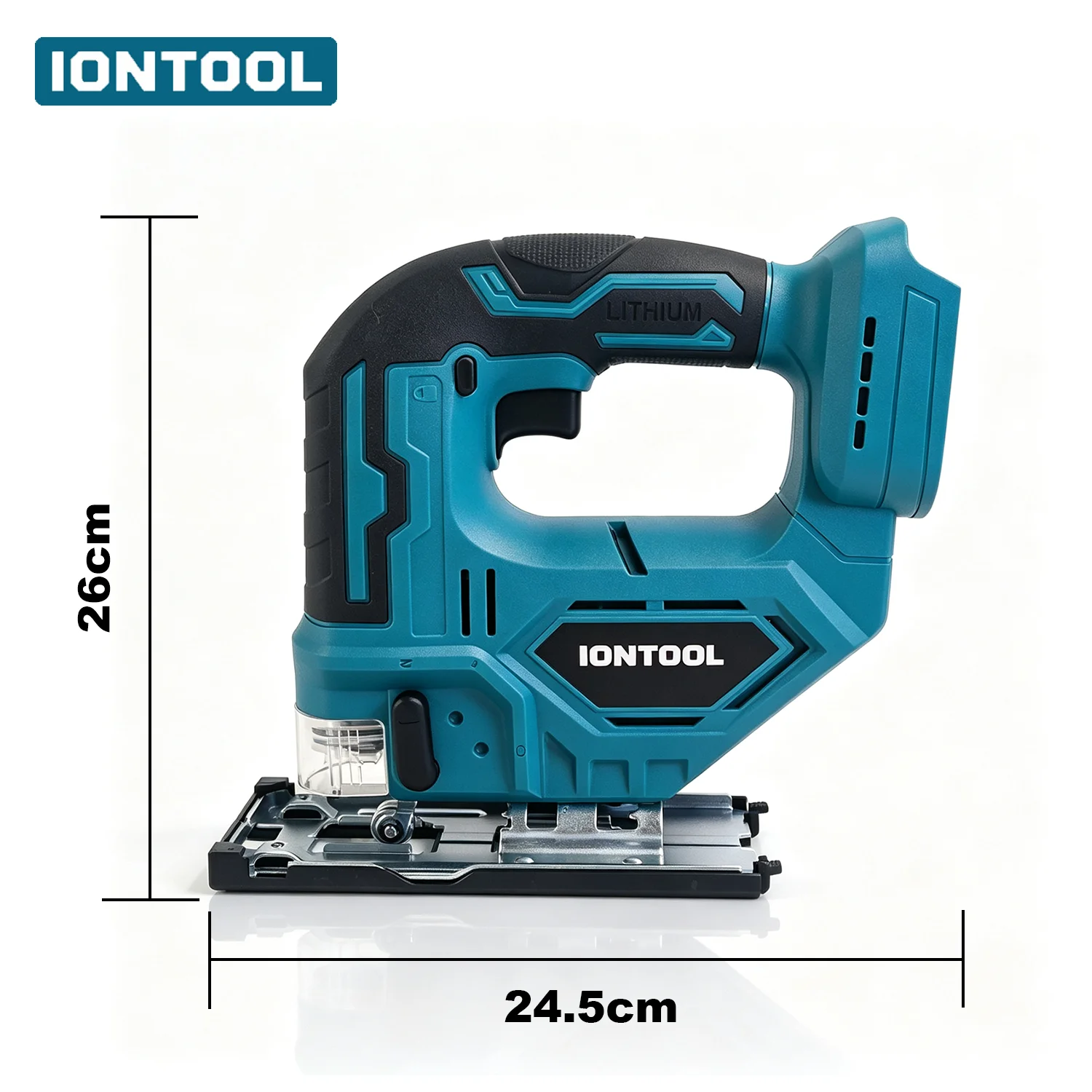 IONTOOL Cordless Jigsaw Tool Only Wood Cutting Cabinet Installation Home Renovation Workshop Power Tool Fit Makita 18V Battery view 5
