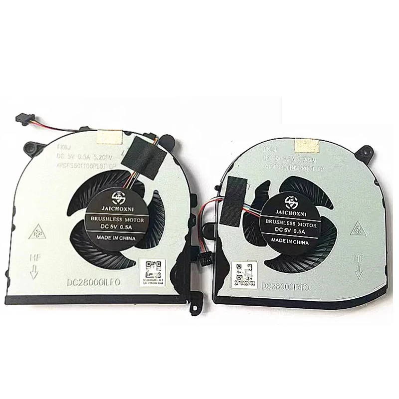 NEW Laptop CPU GPU Cooling Fans for DELL XPS 15 9560 Precision M5520 Cooler Fans Radiator CN-0VJ2HC 0TK9J1 VJ2HC TK9J1 M5530