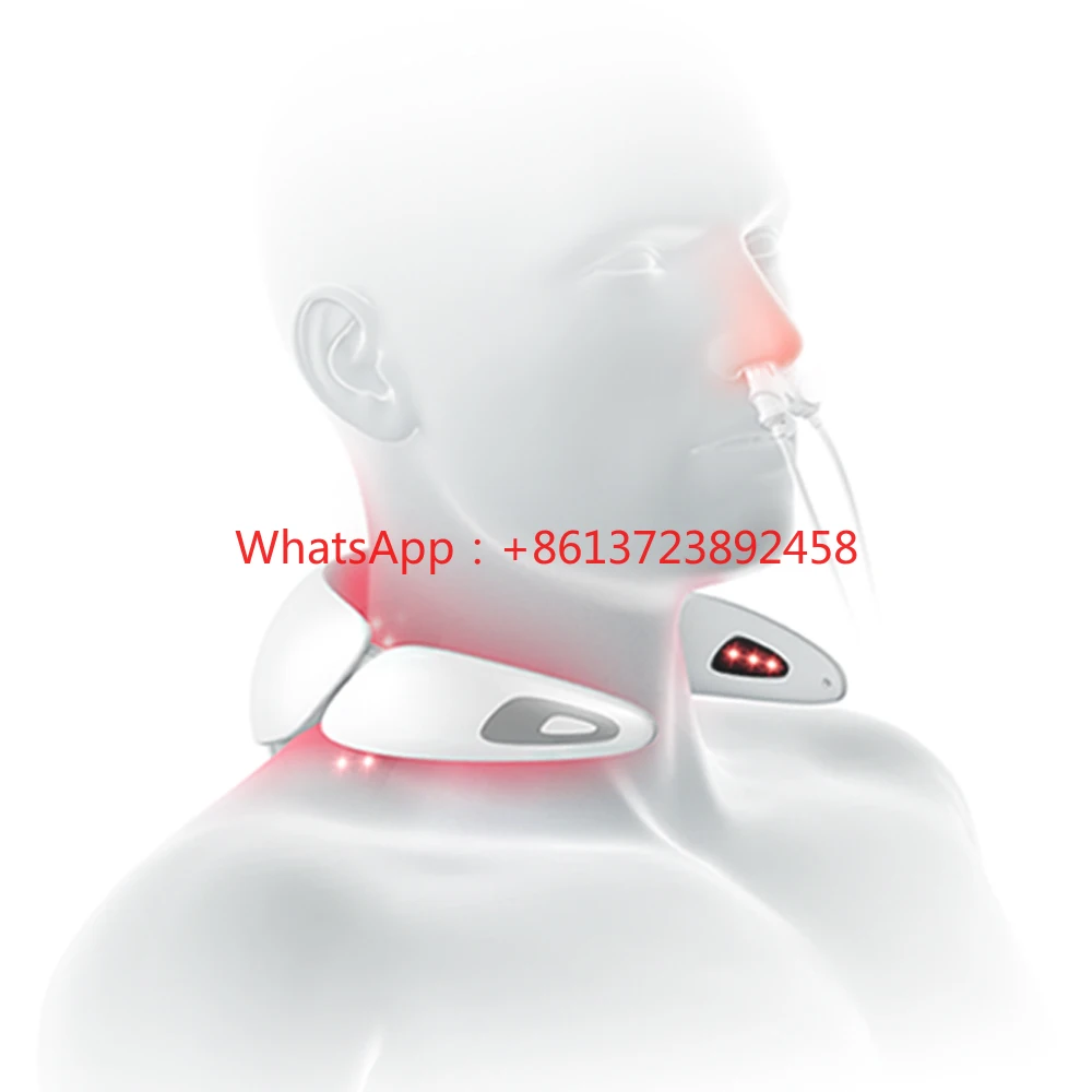 Electric Neck Pain Relief for Cervical Spondylosis Treatment 650nm Red Light  Physiotherapy Medical Supplies