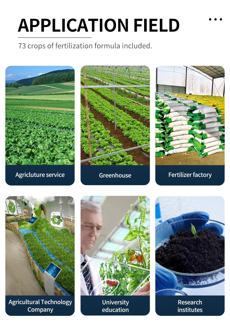 NPK Tester Soil Nutrient With Crops Fertilization Guidance For Agriculture Laboratory Testing
