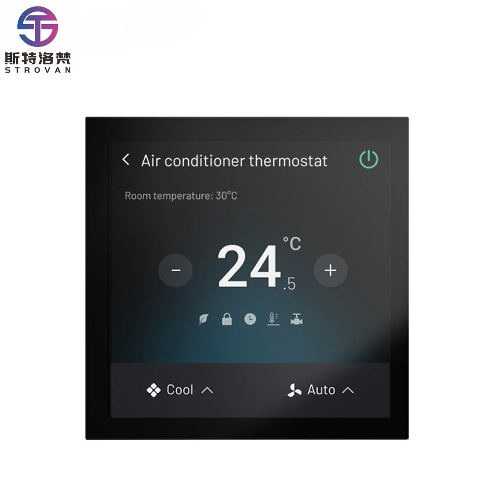 

New Intelligent Central Control Screen Gateway 4-inch Constant Temperature Control System Smart Home