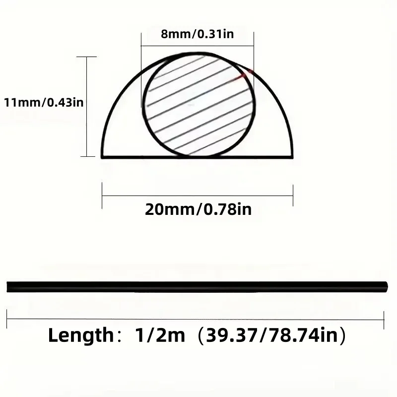 1PC 39.37/78.74in Flexible Floor Cable Duct, Self-adhesive, Pvc Floor Cable Protection, Cable Bridge, Cable Duct, Cable Hide