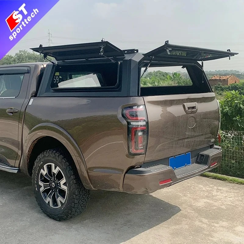 

Aluminium Canopy Pickup 4x4 Bed Camper Accessories Double Cab Truck Hardtop for Gwm Poer Cannon Alpha Off-road 2021-2025