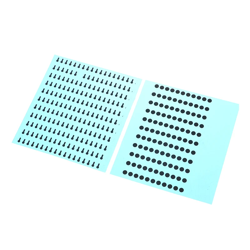 แผ่นยางนำไฟฟ้าสีดำ ขนาดเส้นผ่านศูนย์กลาง 1.5/2/3.5/7/8/9 มม. ชุดซ่อมปุ่มกดสำหรับรีโมทคอนโทรลอินฟราเรด ปุ่มยางนำไฟฟ้า