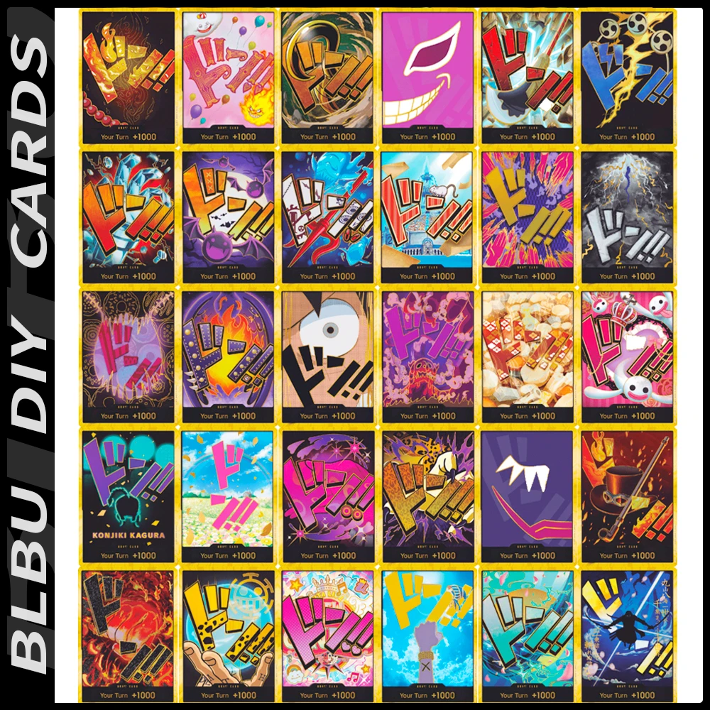 

BLUBU OPCG 30Pcs Roronoa Zoro TCG GOLD DON!! Collection Card The Best PRB-01 Foil English Japanese SUPER PARALLEL FOIL NM Cards