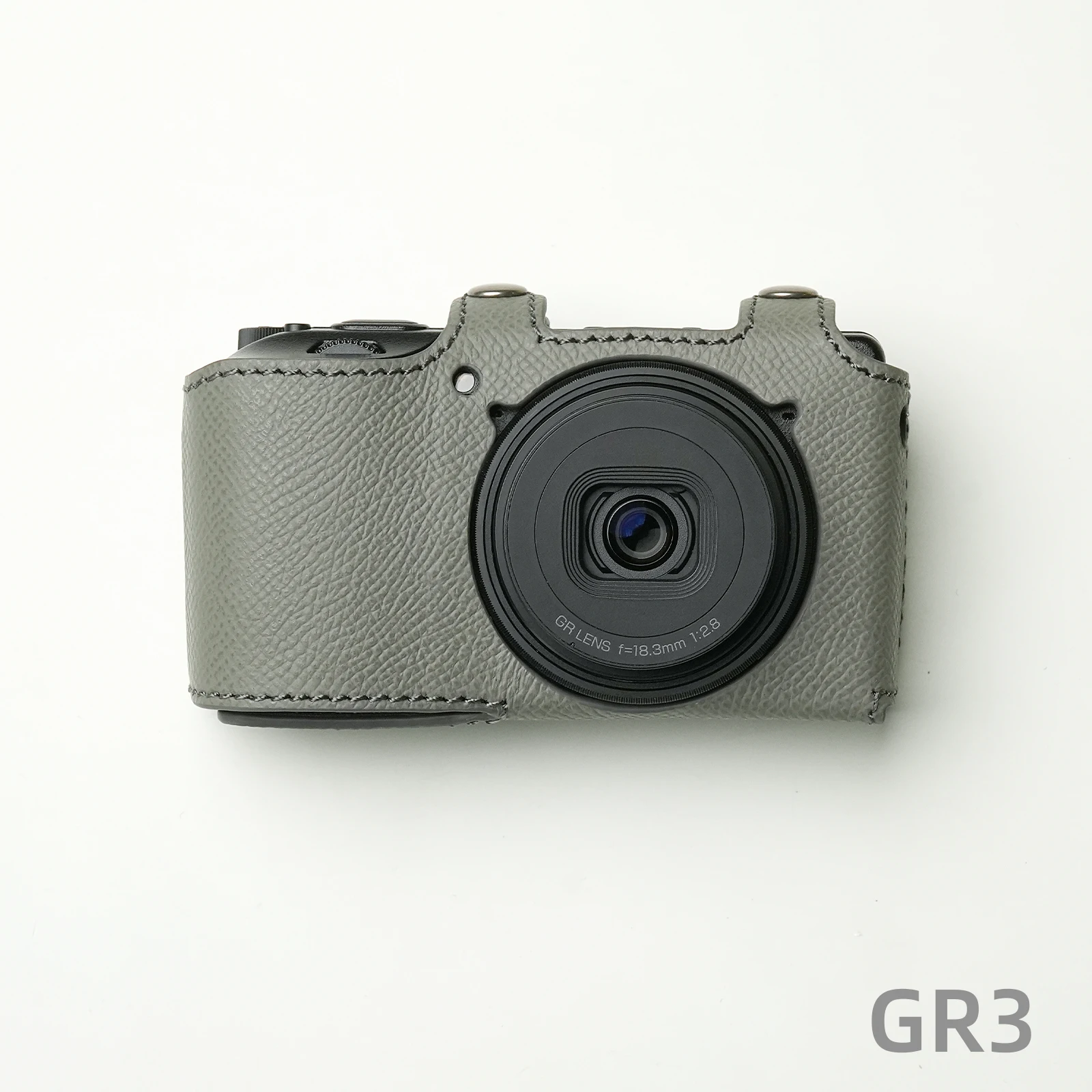 Mr.Stone voor RICOHGRIV/GRIII/GR IIIx/GR3 HDF/GR IIIx HDF/ Camera case Beschermhoes Bodysuit gr4 Echt lederen tas