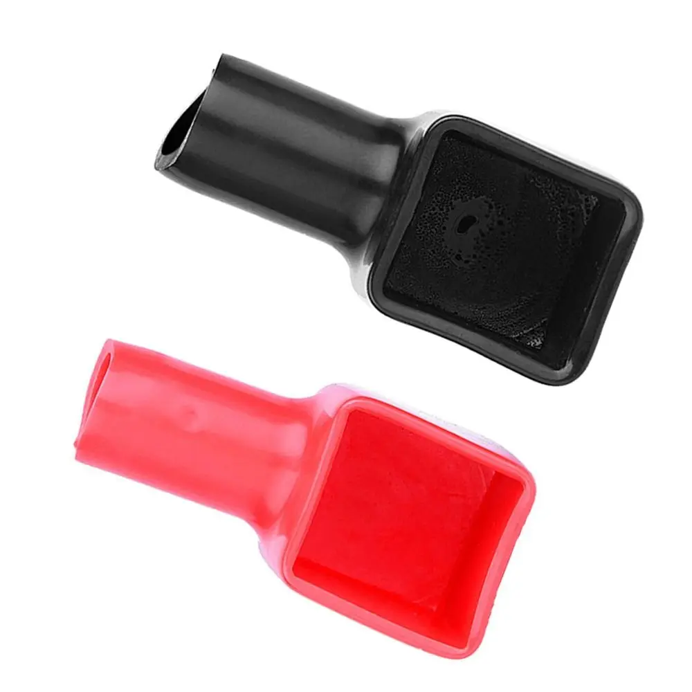 2 Pcs 192681 192682 Battery Terminal Covers Red & Black Flexible Pair Battery Terminal Covers PVC Durable