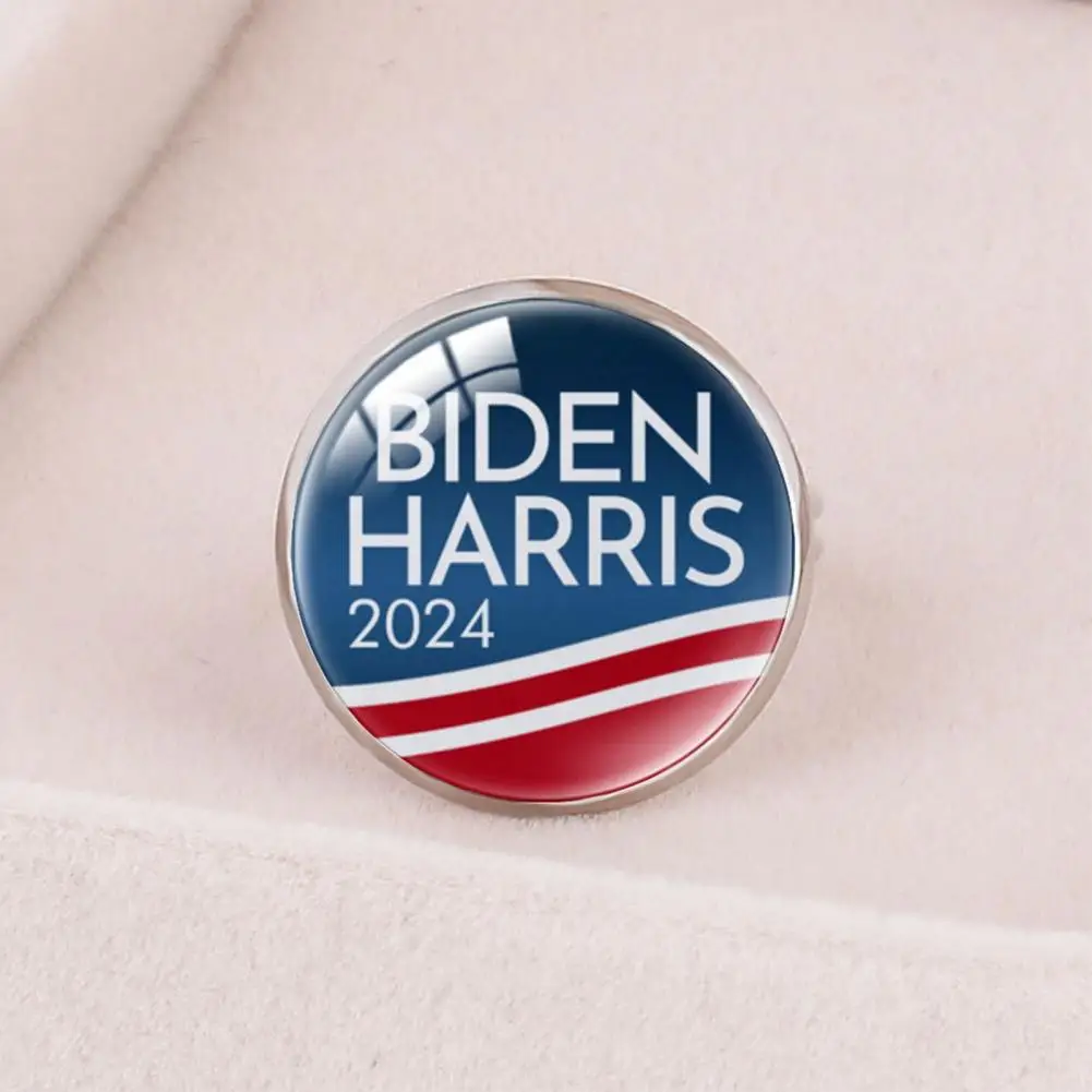 Exquisite Craftsmanship Political Jewelry 2024 American President Election Campaign 3d Joe Harris Print Exquisite Opening Ring