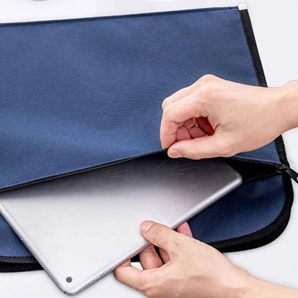 Information Bag Waterproof School Filing Products Office Supplies Storage Canvas File Bag Conference Bag Document Bag Handbag