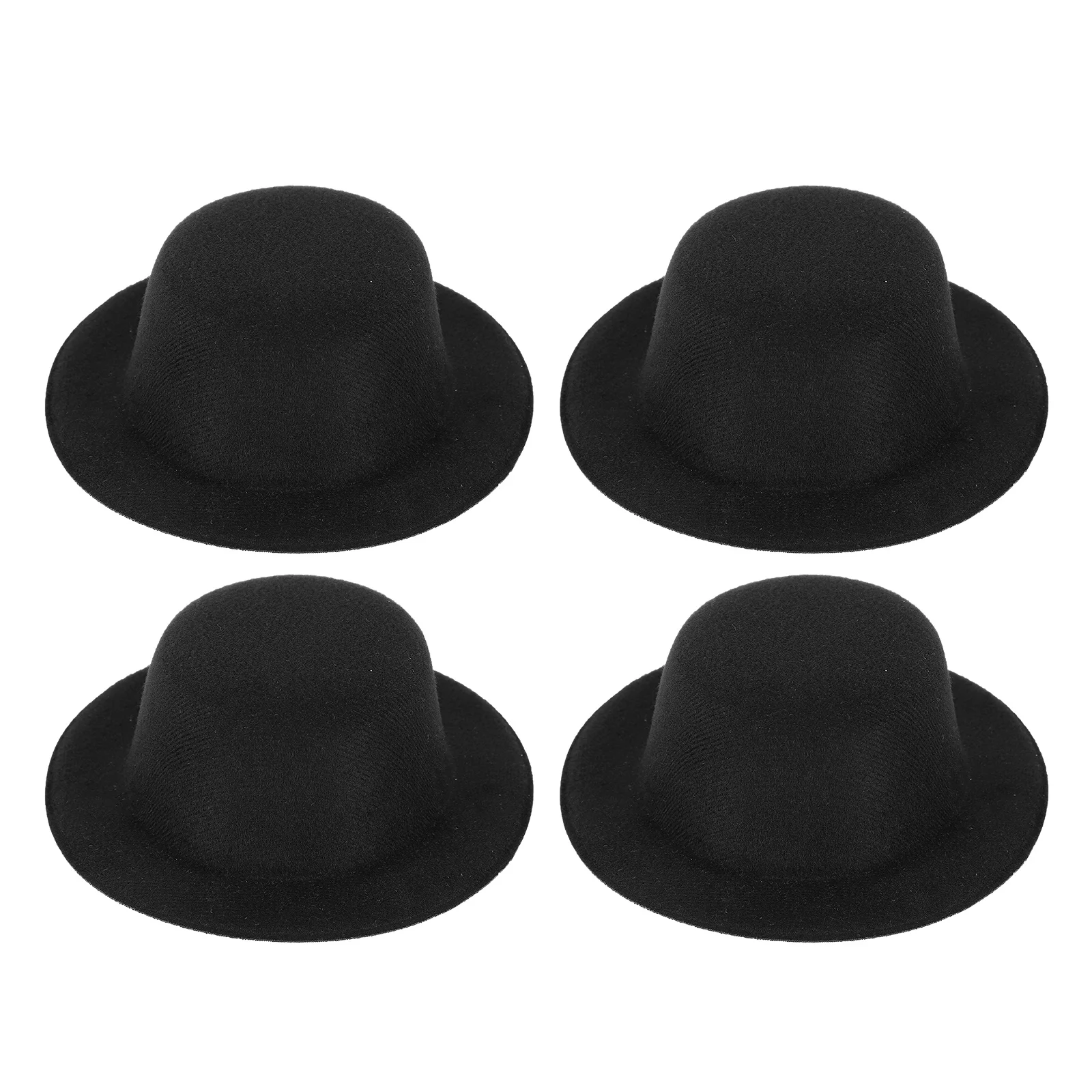 Kit de fabricación de sombreros delicados, estructura superior plana creativa, Ideal para decoración artesanal, juego de adornos de accesorios de moda, 4 Uds.