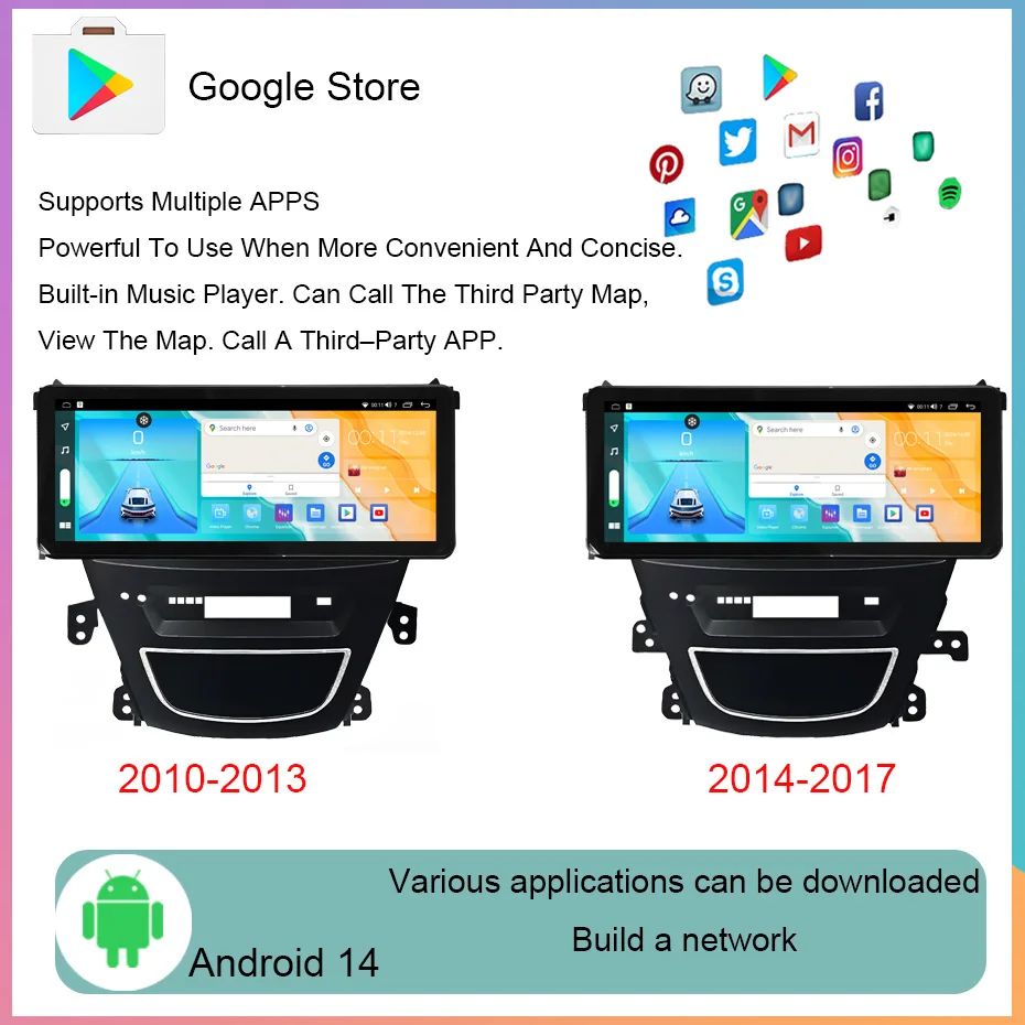 12.3 Inch Android 14 Car Radio For Hyundai Elantra 2010 - 2017 Multimedia Video Player CarPlay Navigation GPS 4G - Image 3