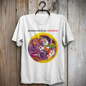 남자면 S -5 XL 티셔츠 Bob Marley와 Wailers Tee Reggae 6 최고의 영업 카페 말리 - №6