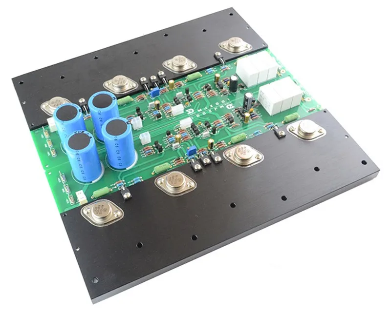 NEW MJ11032 MJ11033 MJ2001 HIFI Fever 350W 4R 2.0 Channel Stereo Class AB Post-Rear class Audio Amplifier Board Finished