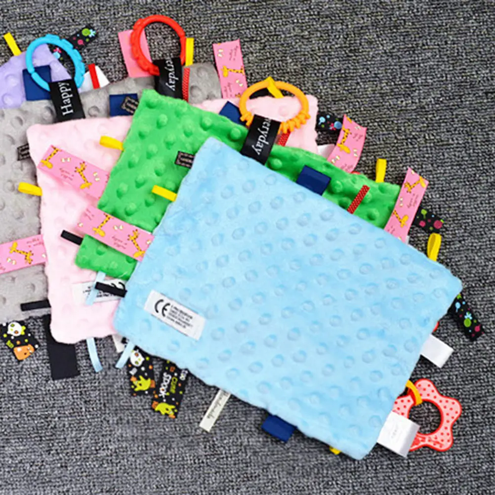 

Детское одеяло-комфортер из премиальных материалов, нежное для кожи, успокаивающее полотенце для новорожденных, стимулирующее зрение, легко стирается, для ежедневного использования.