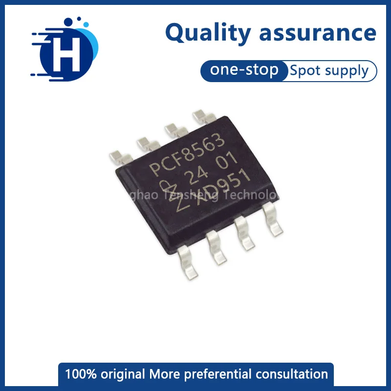 

New imported PCF8563 PCF8563T 8563T chip Sop-8 real-time clock chip, interface