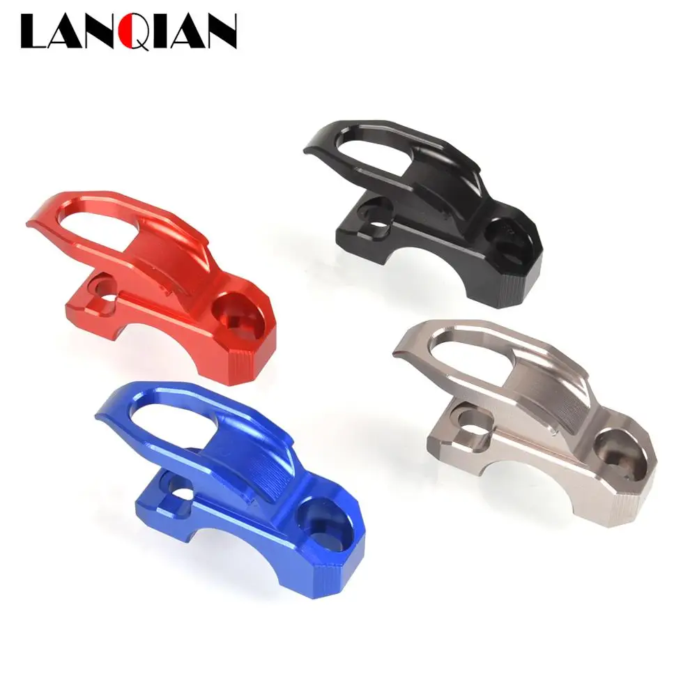 

FOR SUZUKI DL250 DL650 GS500E GSF600 GSR750 Motorcycle Luggage Helmet Double Hook Mount Holder Hanger With Screw Easy to Install