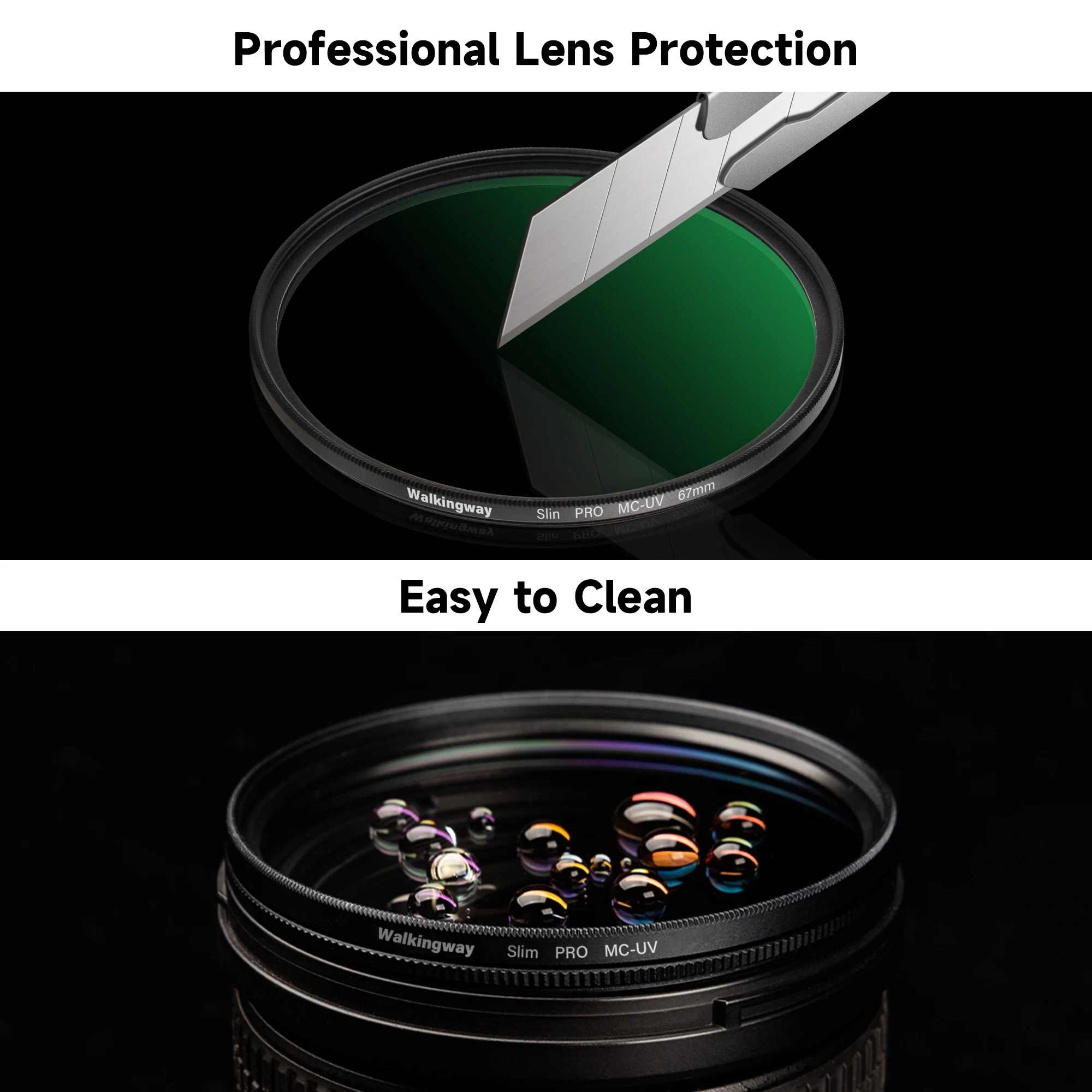 Đi Bộ Đường UV 58Mm 77Mm 82Mm 46Mm Lọc MC UNC UV Siêu Mỏng Với đa Phủ Bảo Vệ 52Mm 67Mm Cho Máy Ảnh