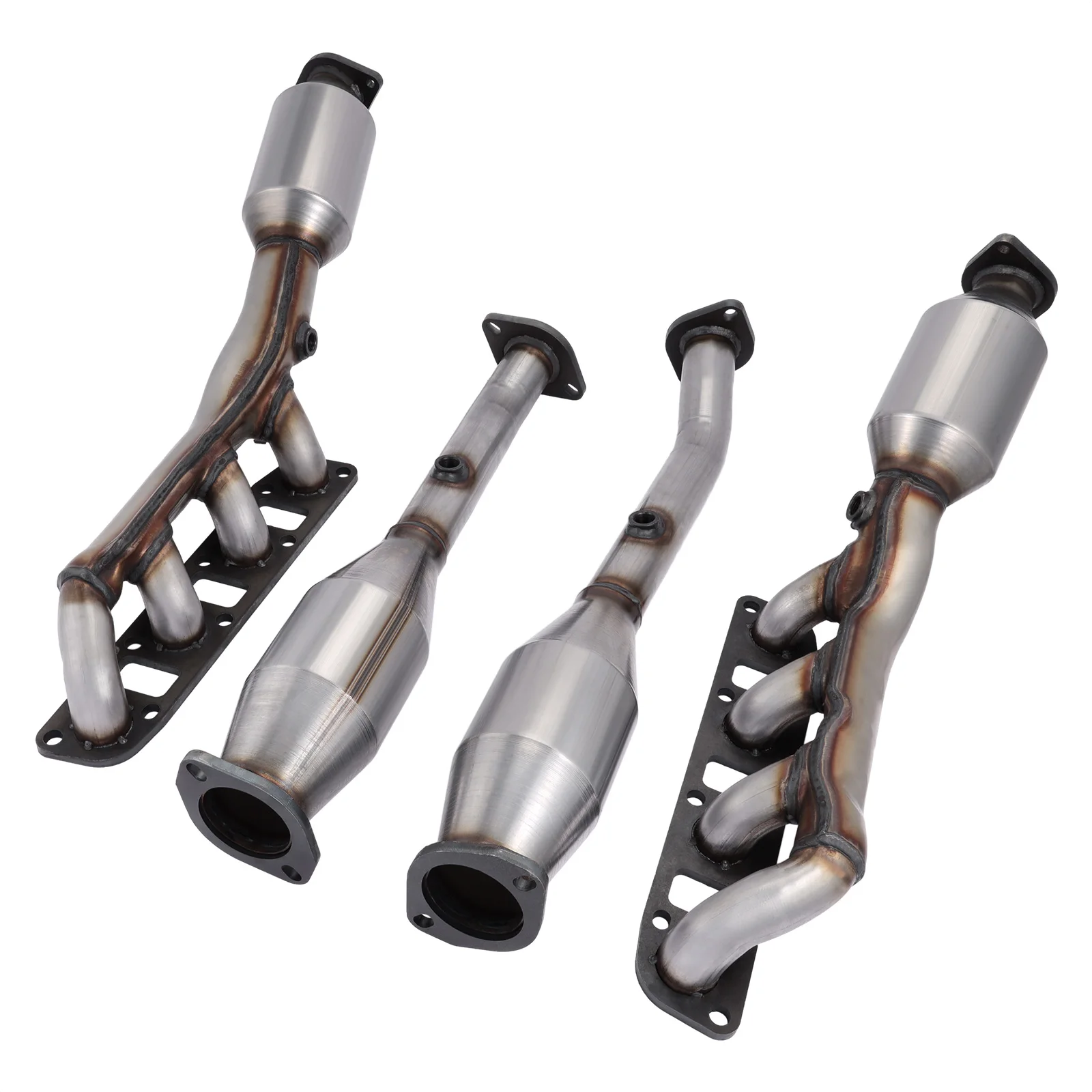 4Pcs Catalytic Converters for Nissan Armada Pathfinder Titan Infiniti QX56 5.6L 14002-7S000 16488-16489