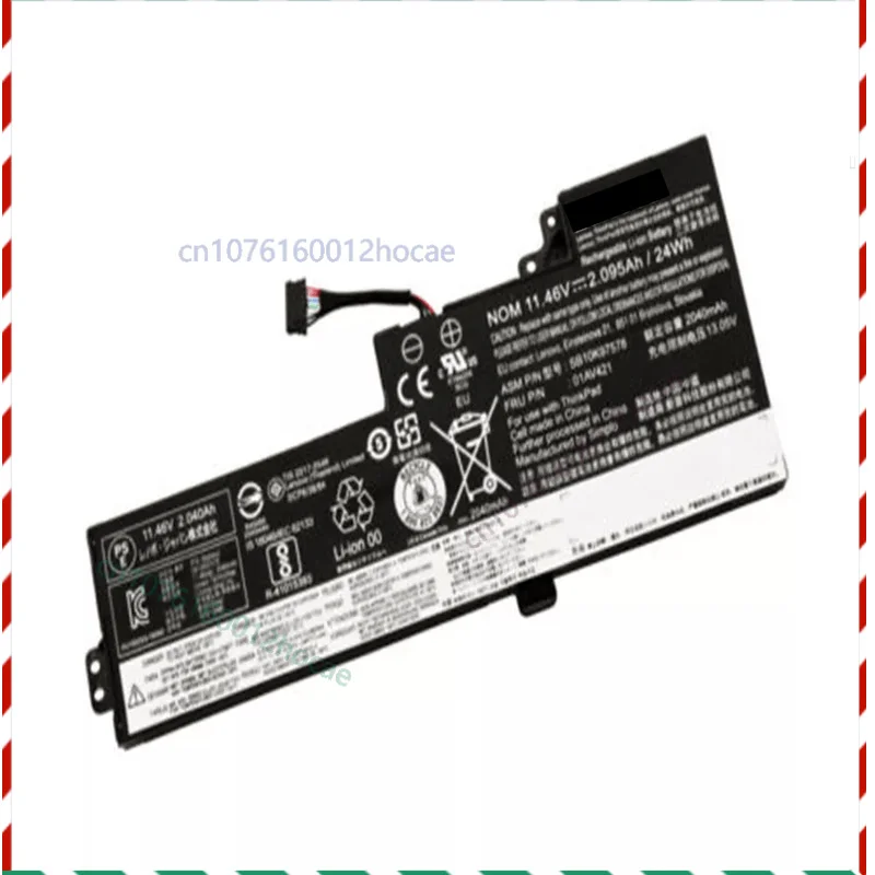 

Original Battery For Lenovo ThinkPad T470 T480 A475 A485 01AV419 01AV421 01AV489