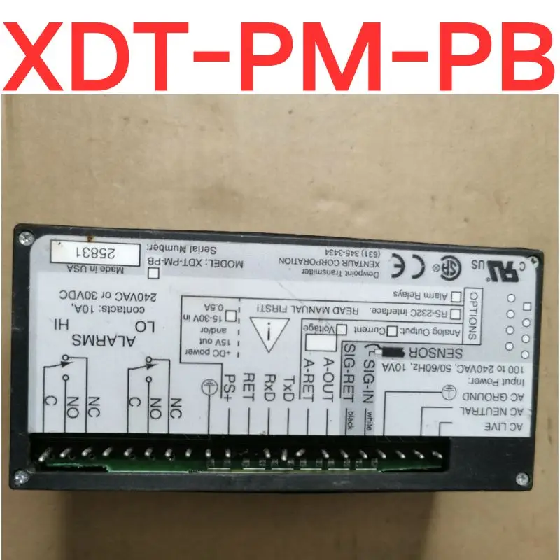 Second-hand test OK, dew point meter XDT-PM-PB DEWPOINT TRANSMITTER