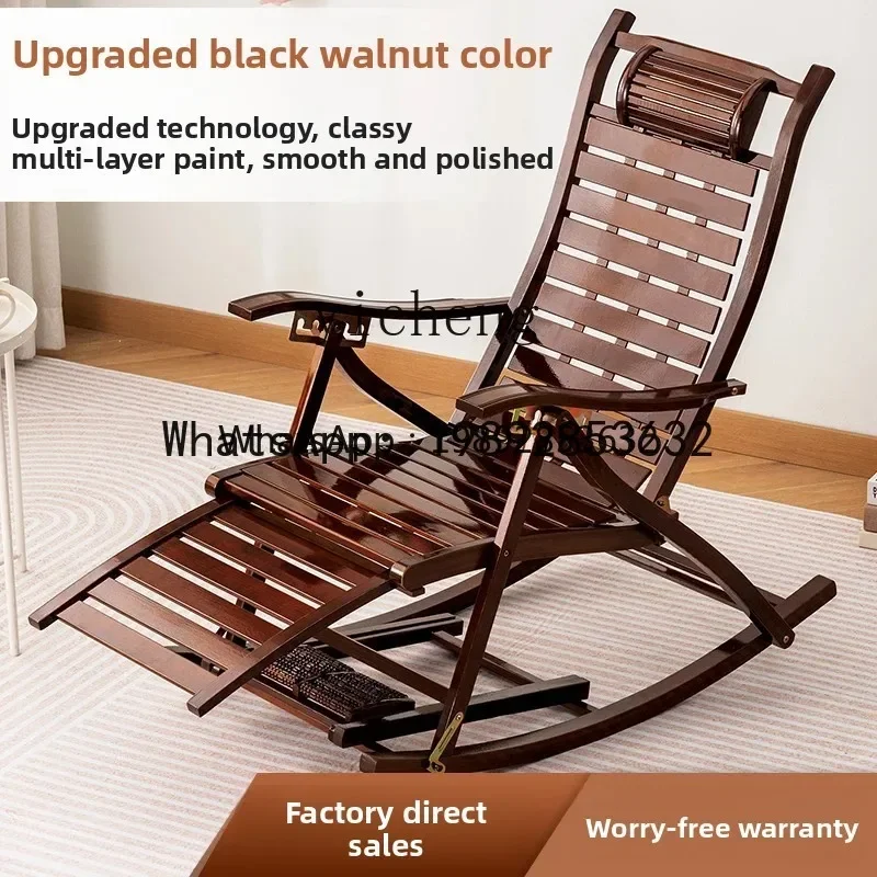 v9.3- recliner folding chair lunch break balcony home leisure leisure chair living room sitting and lying dual-purpose