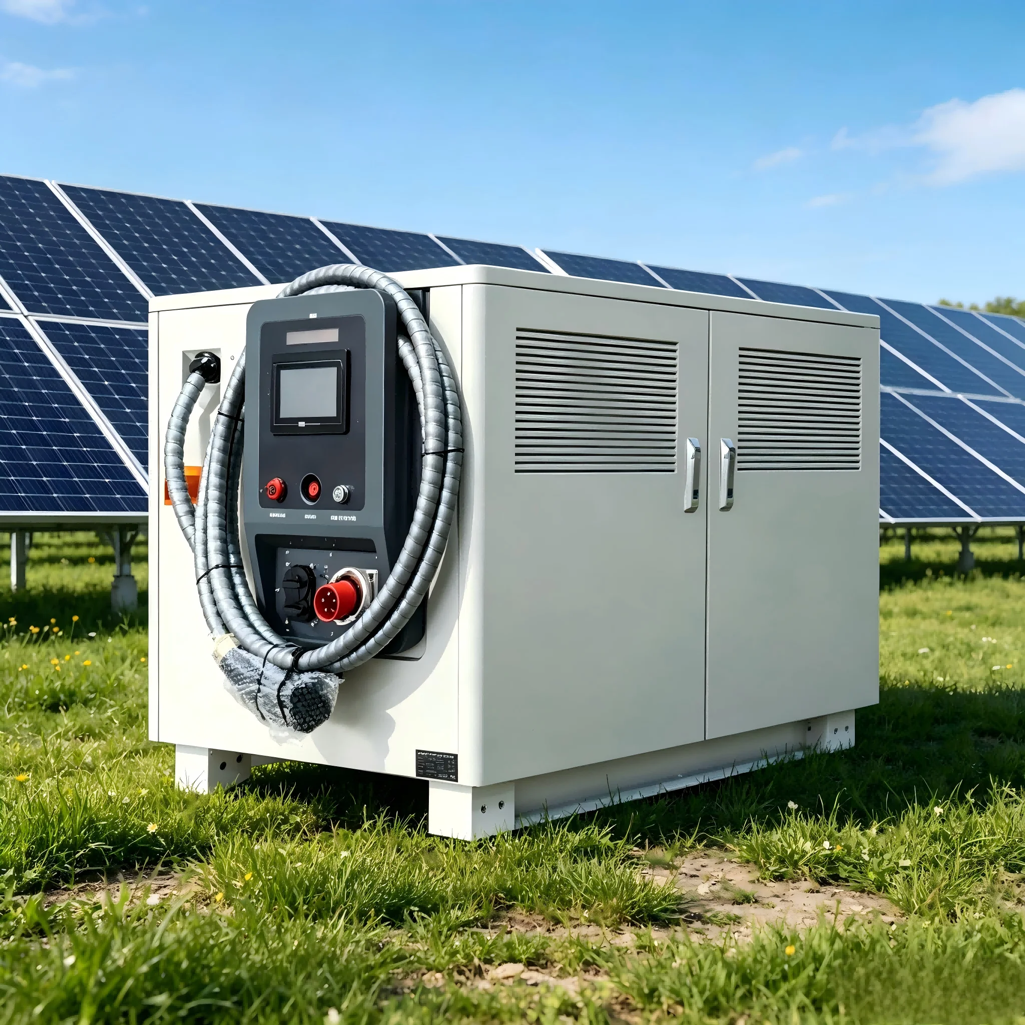 200kWh Mobile Energy Storage Charger 120kW Dual Gun DC Fast Portable EV Charging Station For Emergency Electric Vehicle Rescue