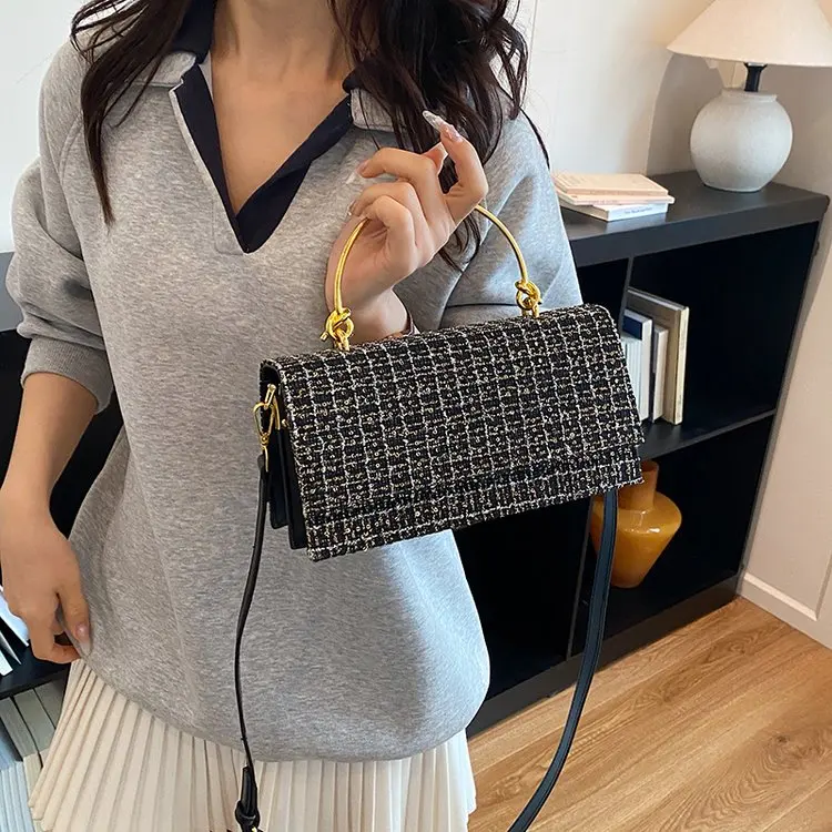 

Elegant Fashion Crossbody Bag For Women Luxury Designer Large Capacity Leather Diaper Bag Stylish Commuter Simple Textured Tote