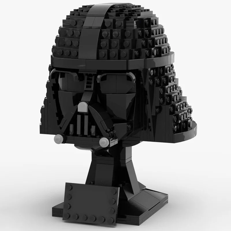 

691PCS MOC Science Fiction Movie (star Battle)DarthVader Helmet (Updated Version) Blocks Ultimate Collection Series