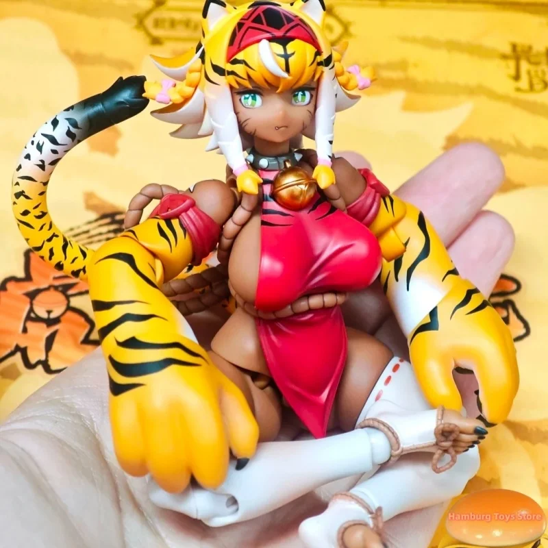 

Snail Shell Articulated Action Figure One Twelfth Scale Tiger Girl Jialu Adventure Of Snail Another World Collectible Model