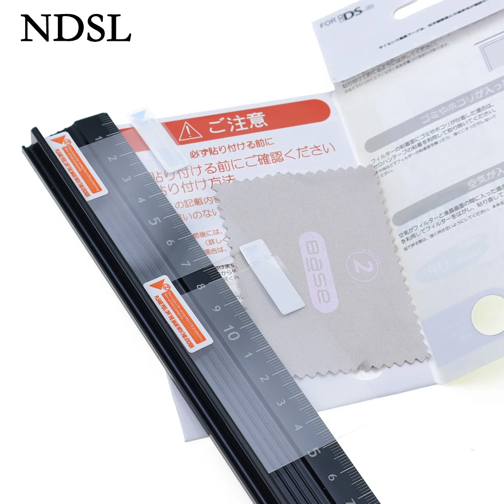 1Set Top Bottom Clear Protective Film for NDSL NDSI XL Wii U PSP Go New 2DS 3DS XL PSP 1000 2000 3000 LCD Screen Protector