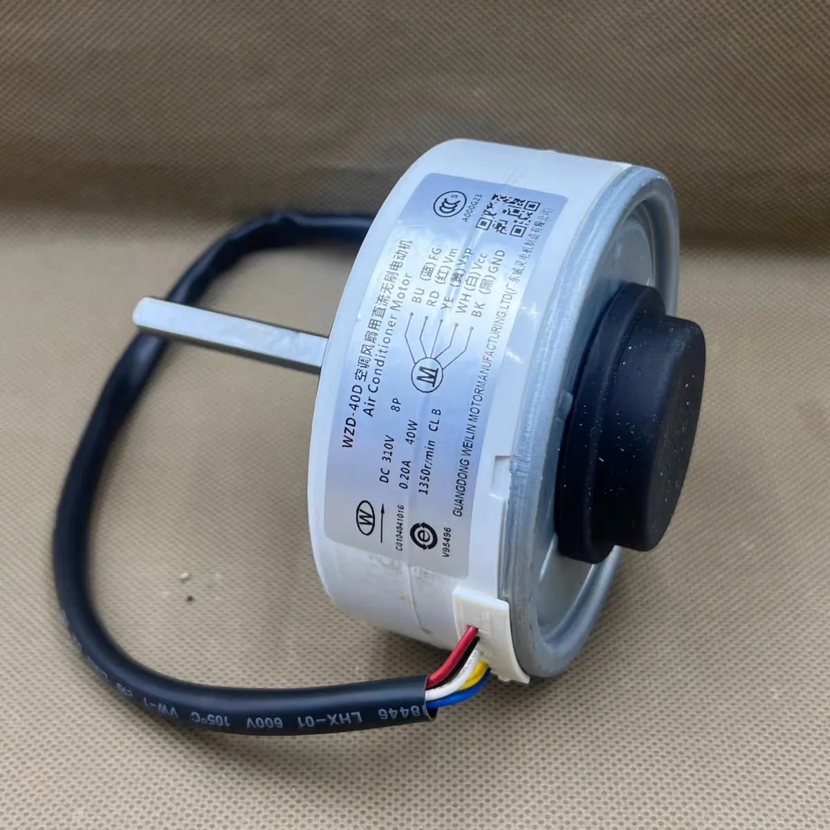 new  for air conditioner  motor WZD-40D WZD-40 Fan motor good working