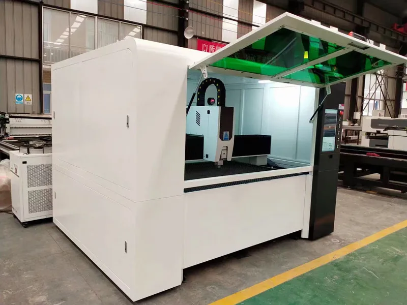 CA-1015 آلة قطع الصفائح المعدنية las er CNC آلة قطع الألياف las er