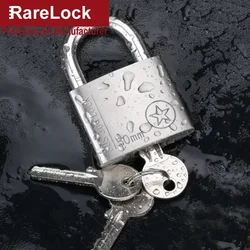304 Stainless Padlock Keys 30-40mm for School Locker Outdoor Gate Drawer Door Boat Bike Motorcycle Cabinet Rarelock MS389 G