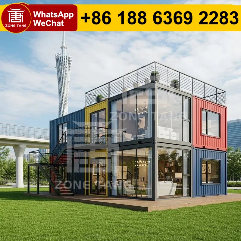 

Vacation Retreat Smart Technology Container Home Flat Pack Home Container House Modular Houses For Sale Easily Movable Durable