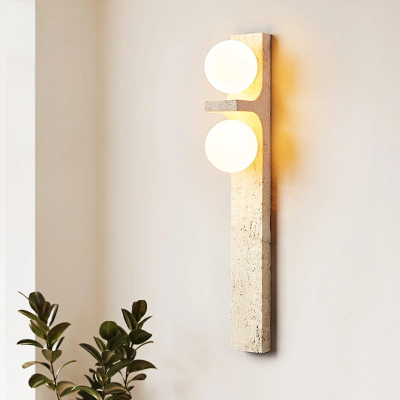 

Nordic Bedside Wall Lights Brass Marble White Glass Sconce For Restaurant Bar Bedroom Modern Contracted Indoor Corridor Lighting