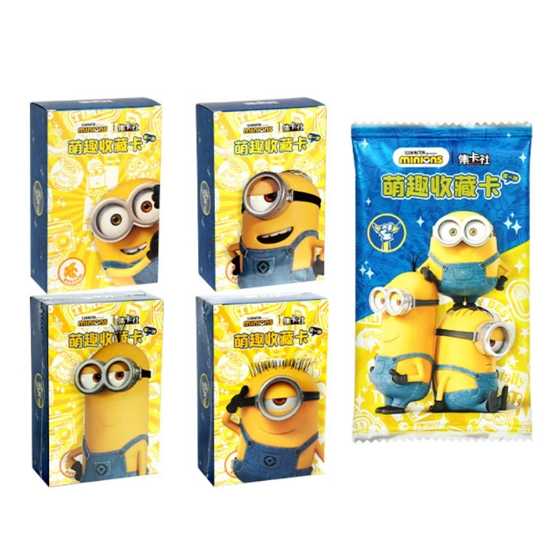 New In Hot Sell Original Box Card.fun Genuine authorization Classic Anime Characters Minions Collection Hobbies Children\'s Gifts