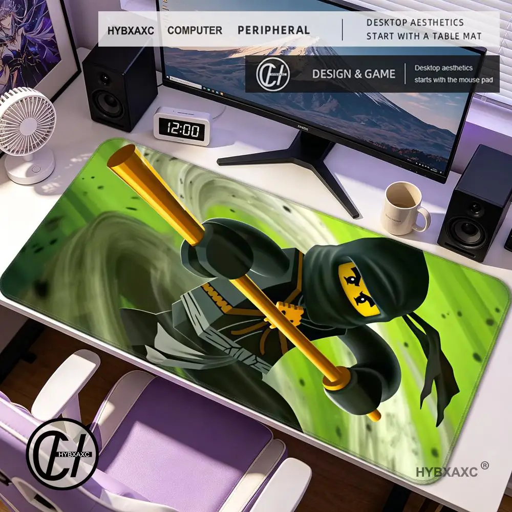 

L-LEGO N-Ninjago Mouse Pad Computer Laptop Rubber Non-slip Mouse Mat Mousepad Gamers Decoracion Desk Mat