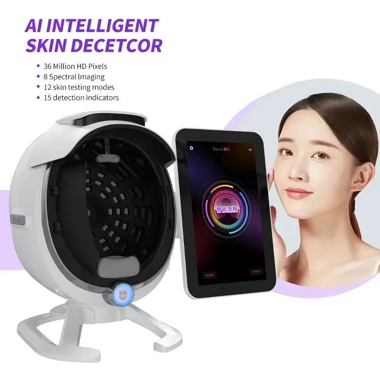 New Arrive 3D Facial Skin Scanner Digital Skin Analyzer Device Intelligent Diagnosis Analysis Machine