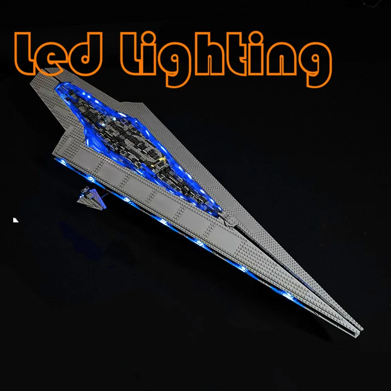 

Lighting Set For 10221 Super Star Destroyer Starings Wars Not Include Building Block (Only Led Light Kit)