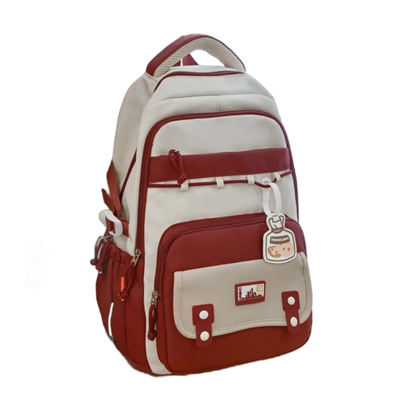 Mochila escolar para estudiantes E74B, mochila capacidad, mochilas informales para niñas, mochila estilo coreano,